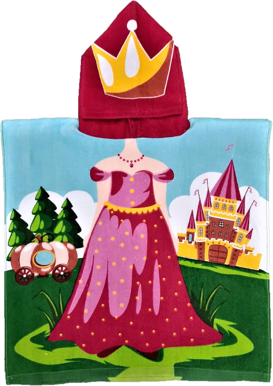 ROYAL WEAR Kids Licensed Cinderella II Bath Towel 40x60