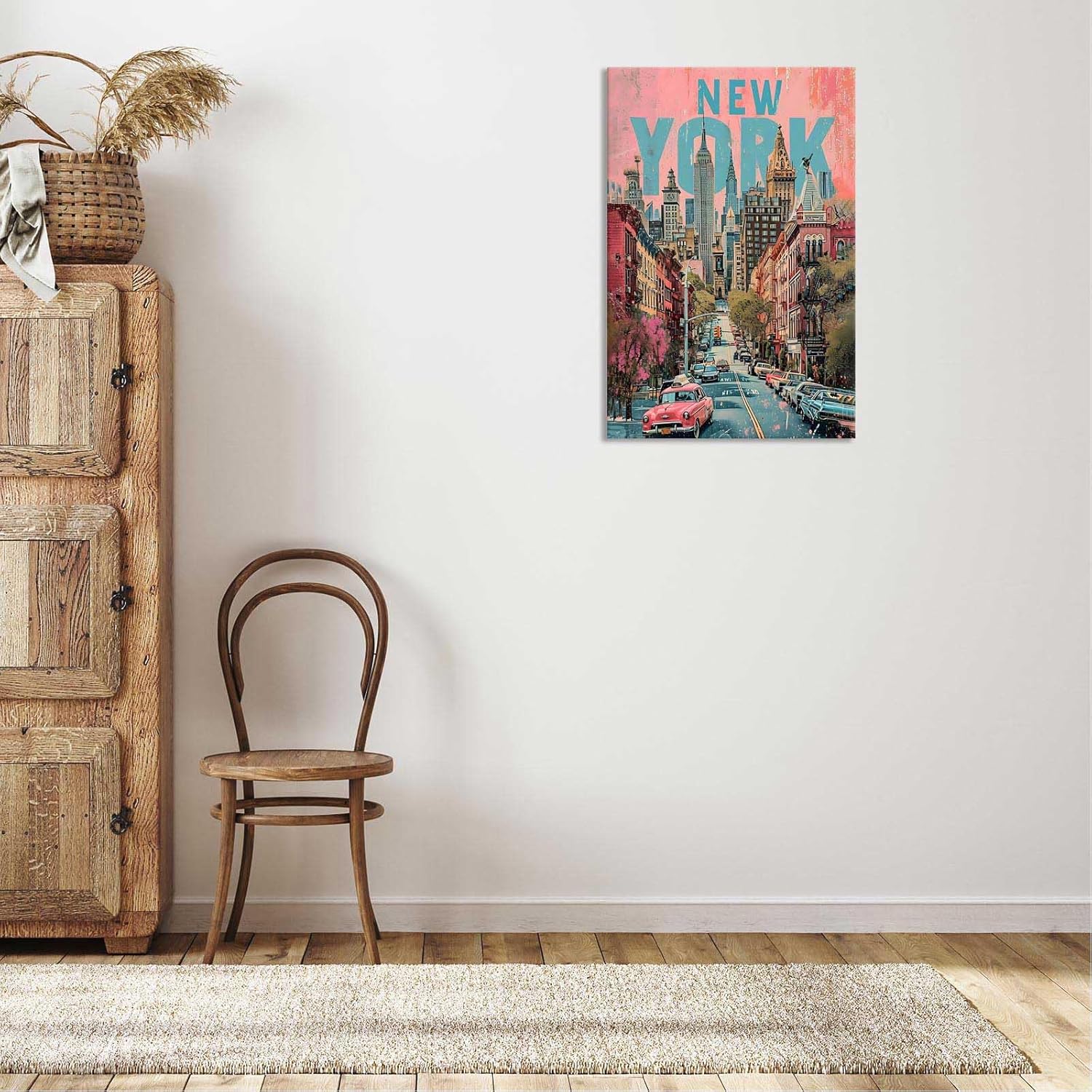 Venice Vintage Travel Poster 12x16in Framed