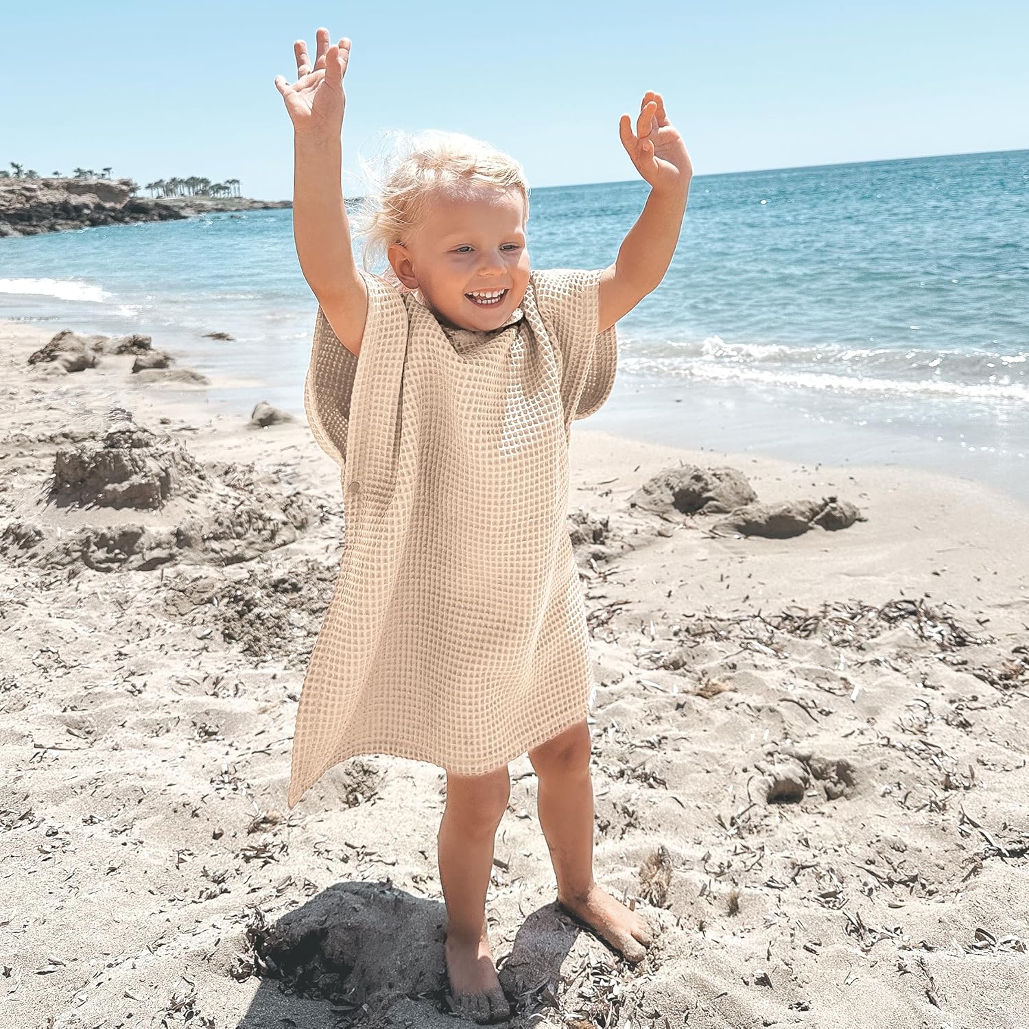 ZICOTO Soft Hooded Beach Towel for Kids