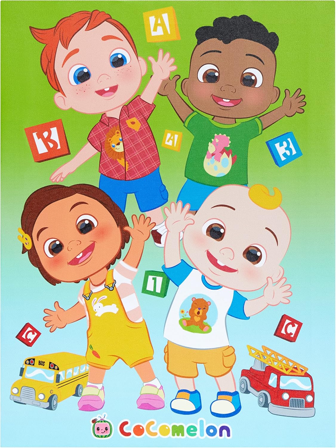 Idea Nuova Cocomelon Canvas Wall Art 115x1575