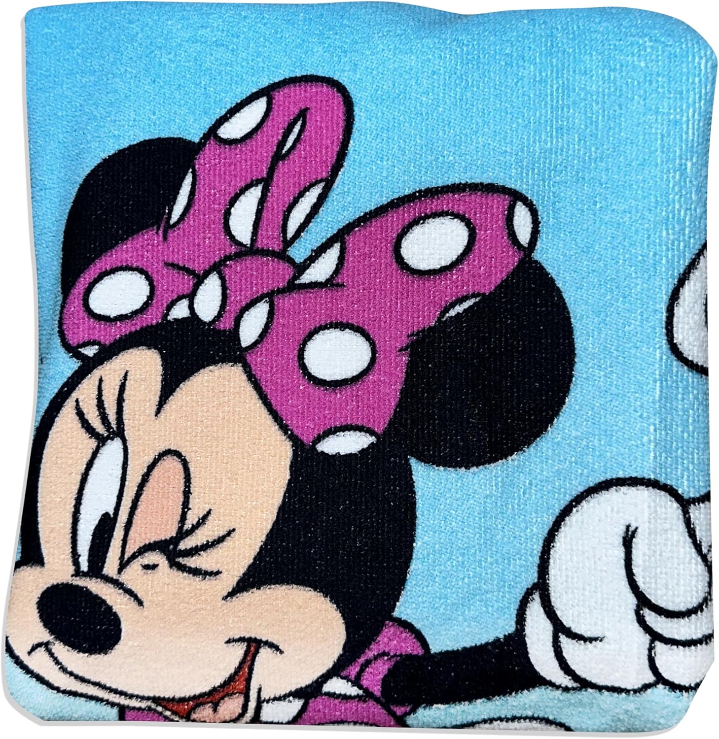 Generic Minnie Mouse Hooded Towel Lets Go Surfin