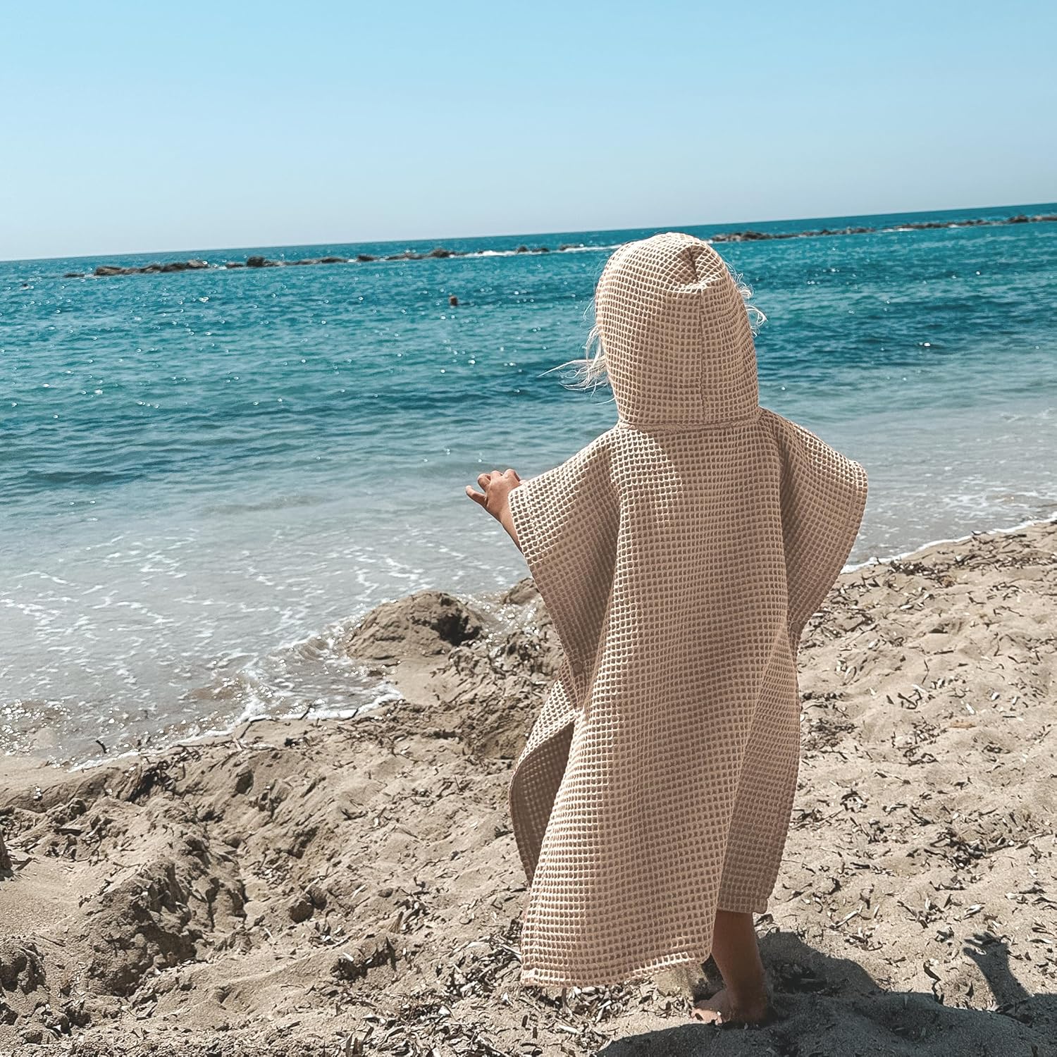 ZICOTO Soft Hooded Beach Towel for Kids 1