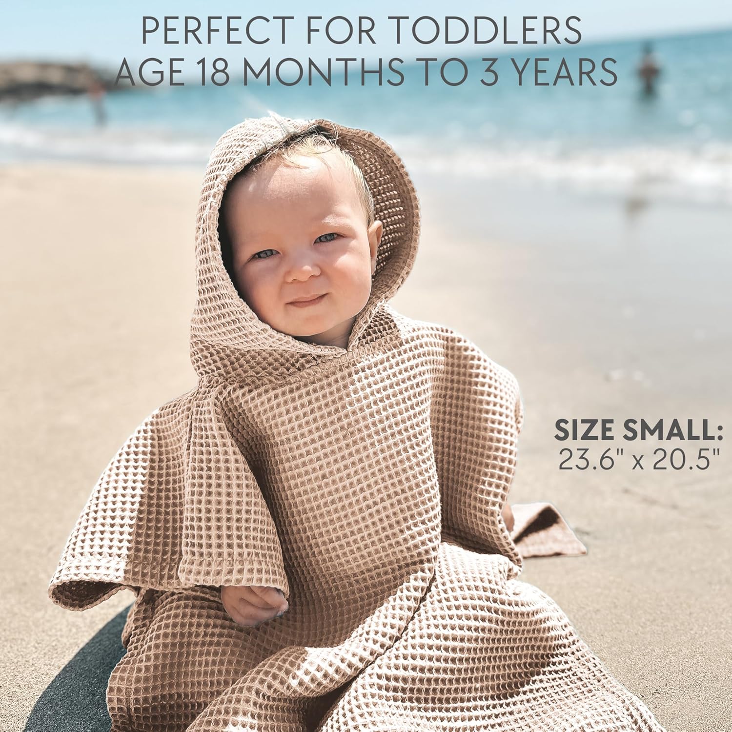 ZICOTO Soft Hooded Beach Towel for Kids