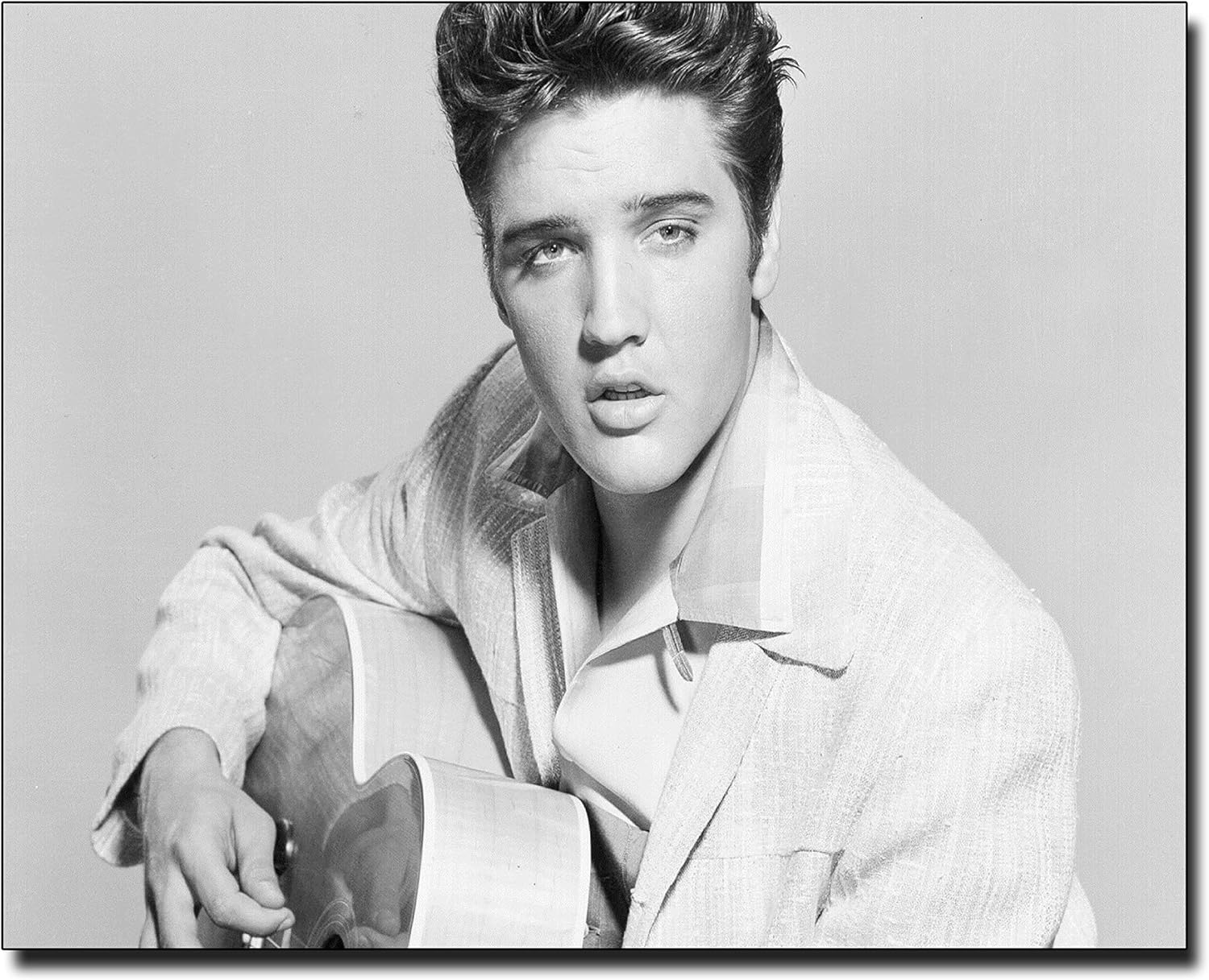 Elvis Presley The King of Rock n Roll Poster Print